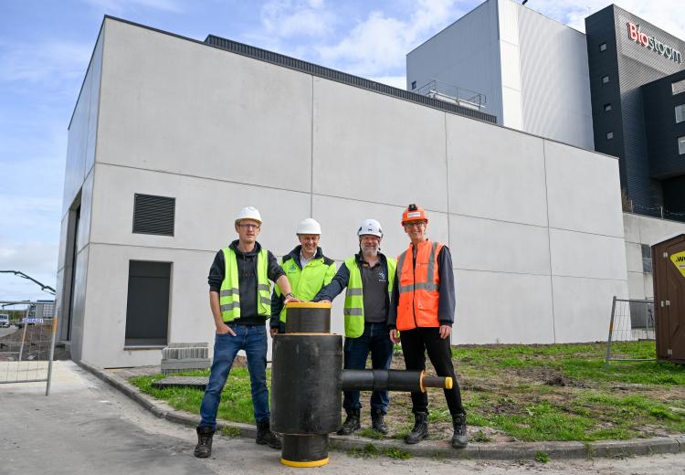 Beauvent sluit Warmtenet Oostende aan op Biostoom
